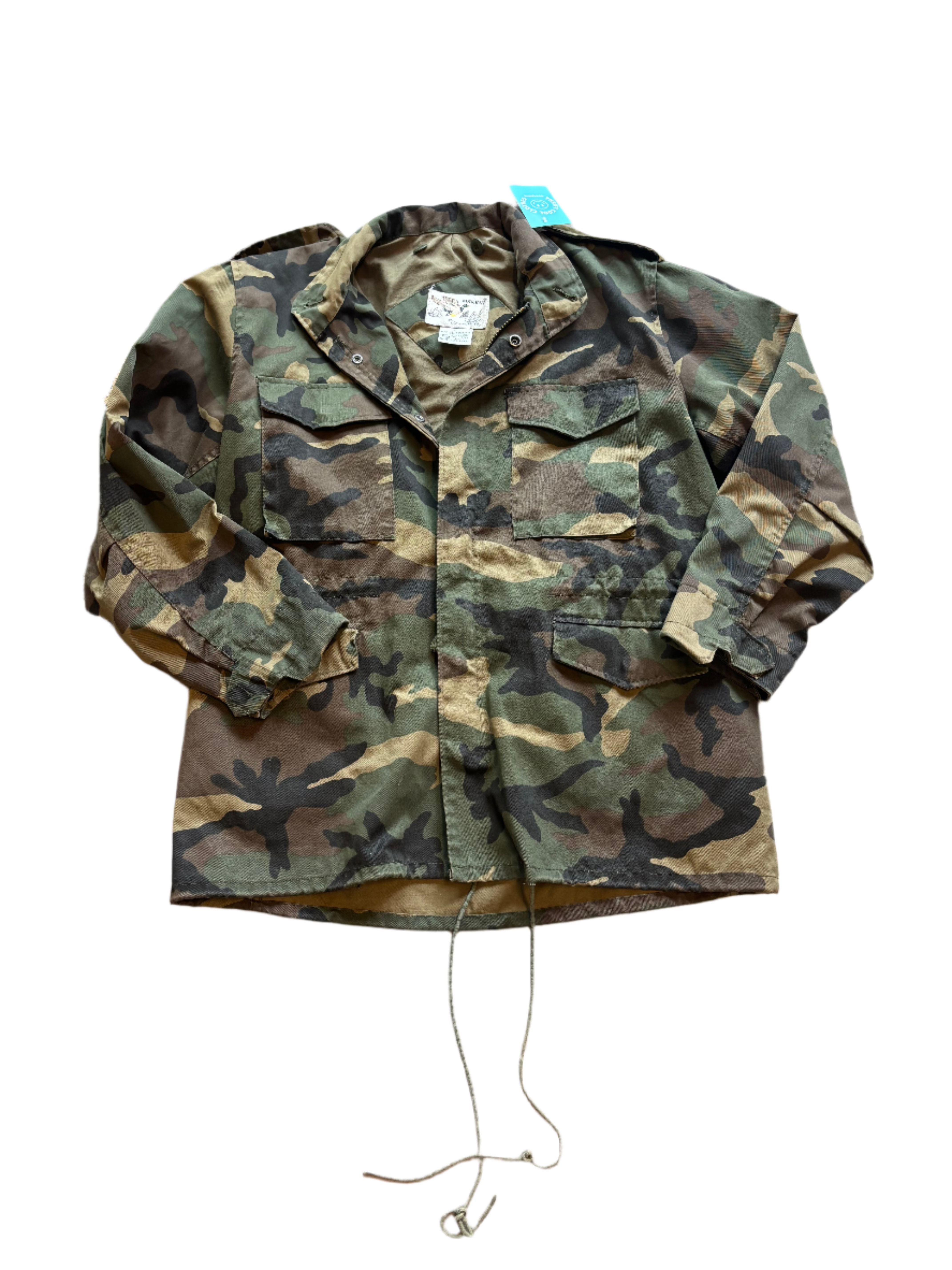 Green Duck bat Camo jacket, M