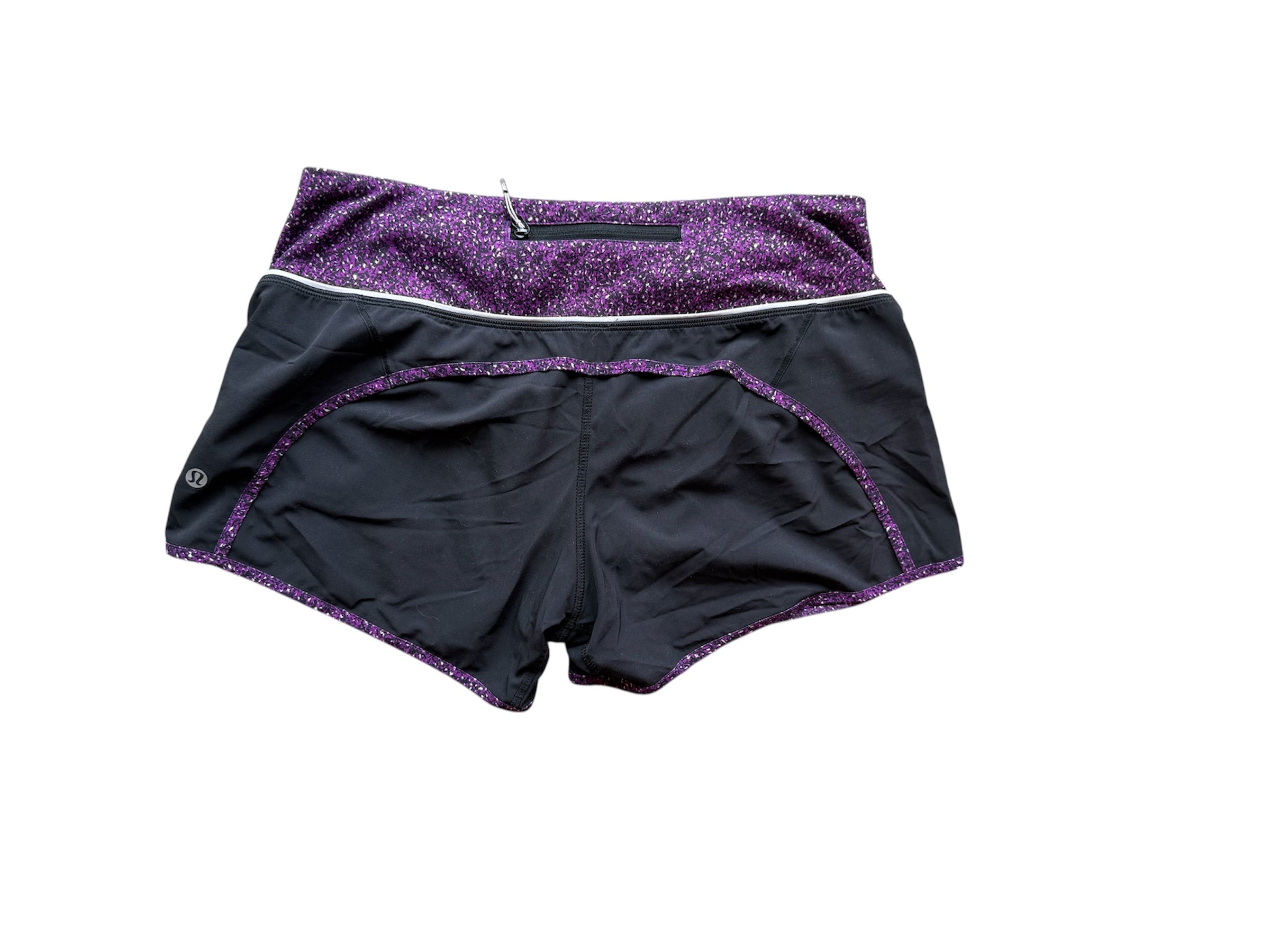 black purple lululemon Athletic shorts, 6