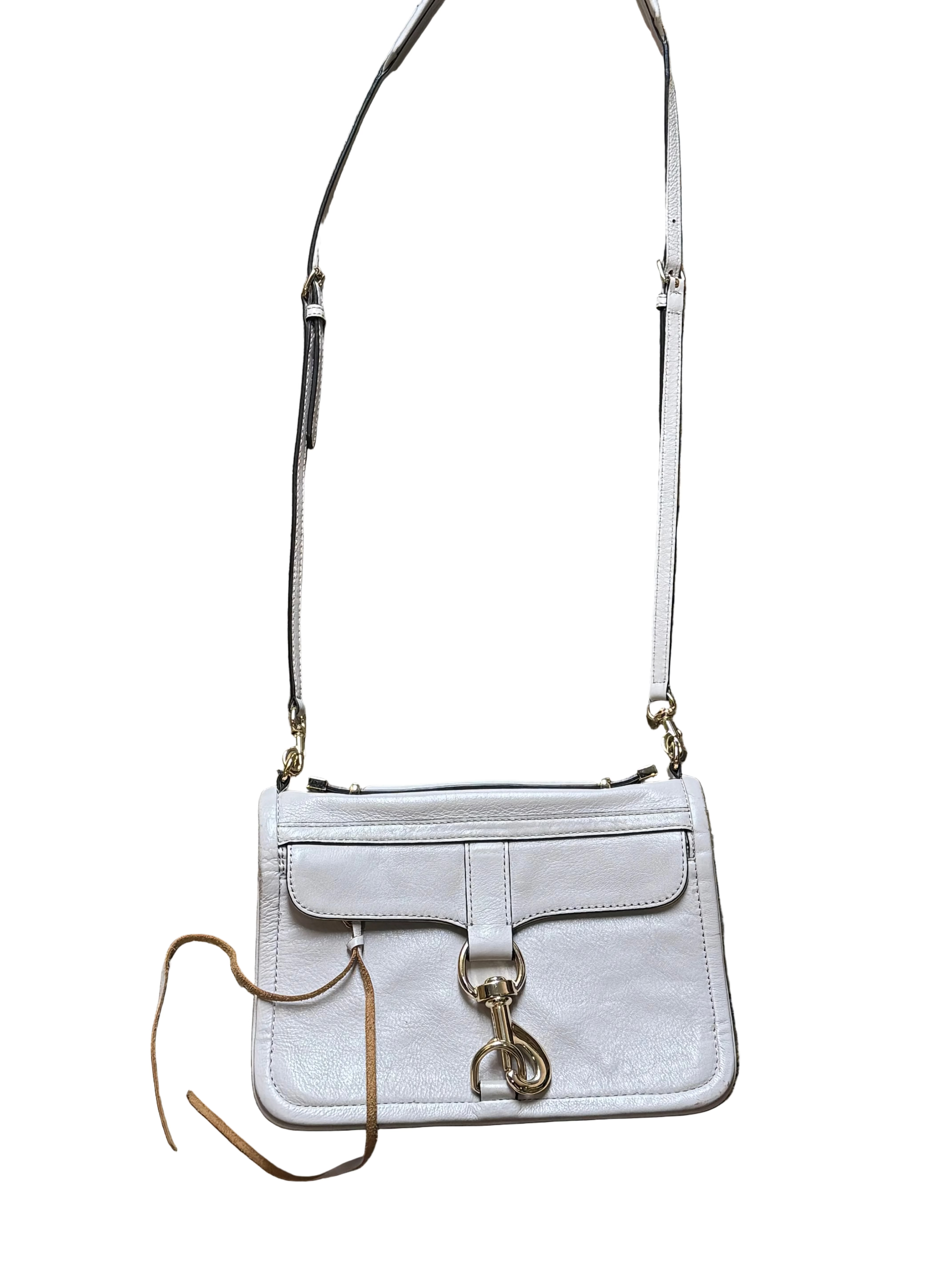 lavendar Rebecca Minkoff crossbody purse