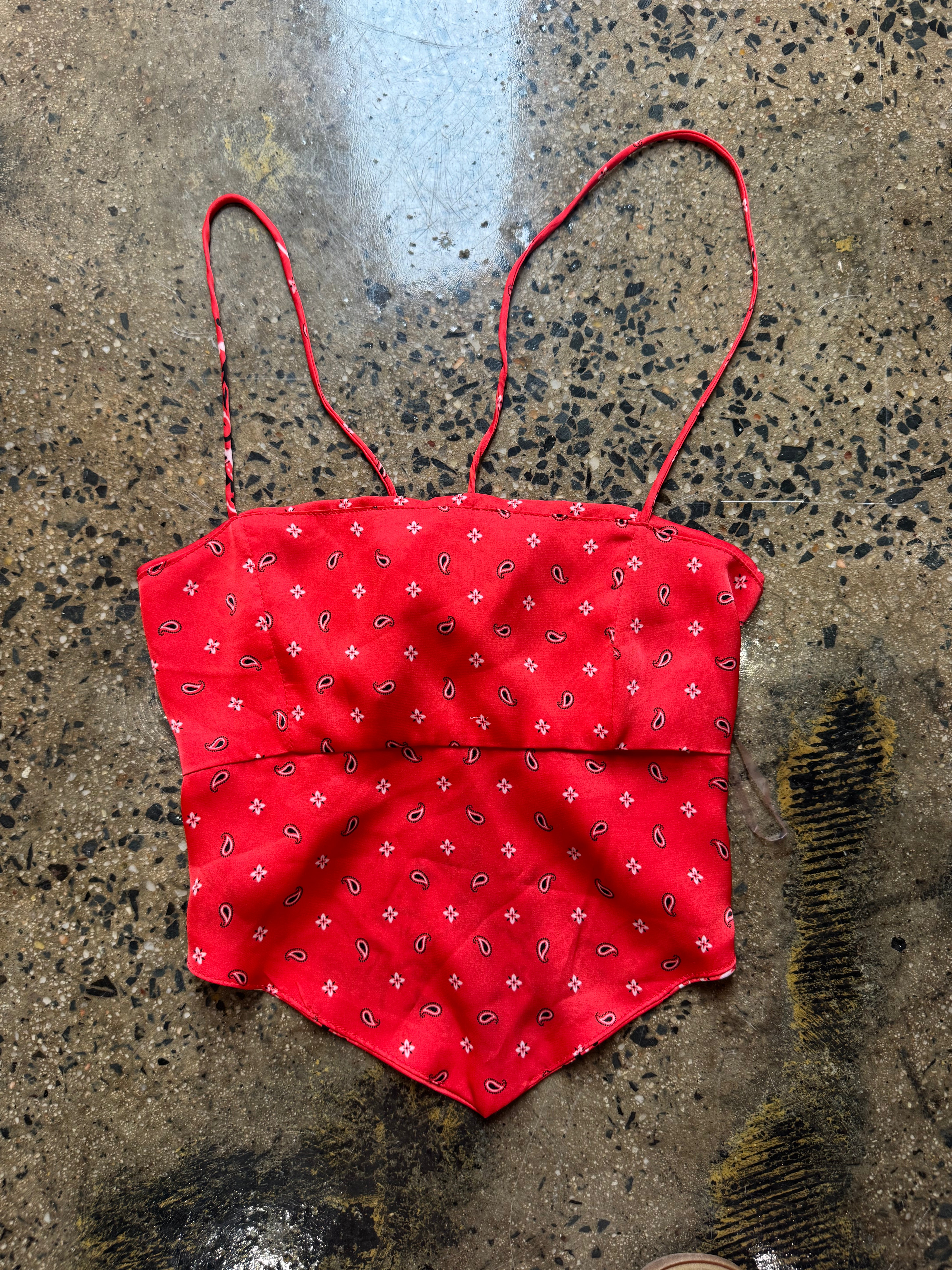 red rue 21 bandana top, med