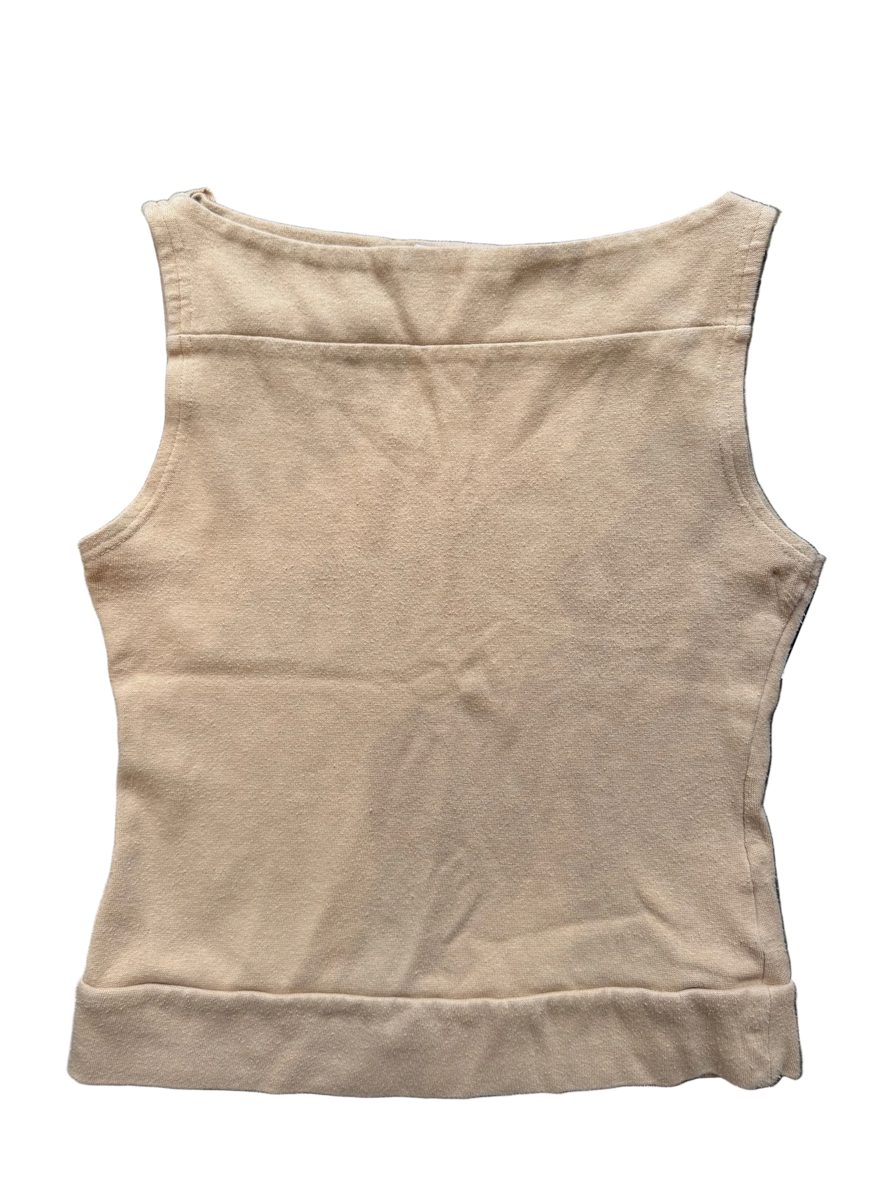 tan energie boatneck top, small