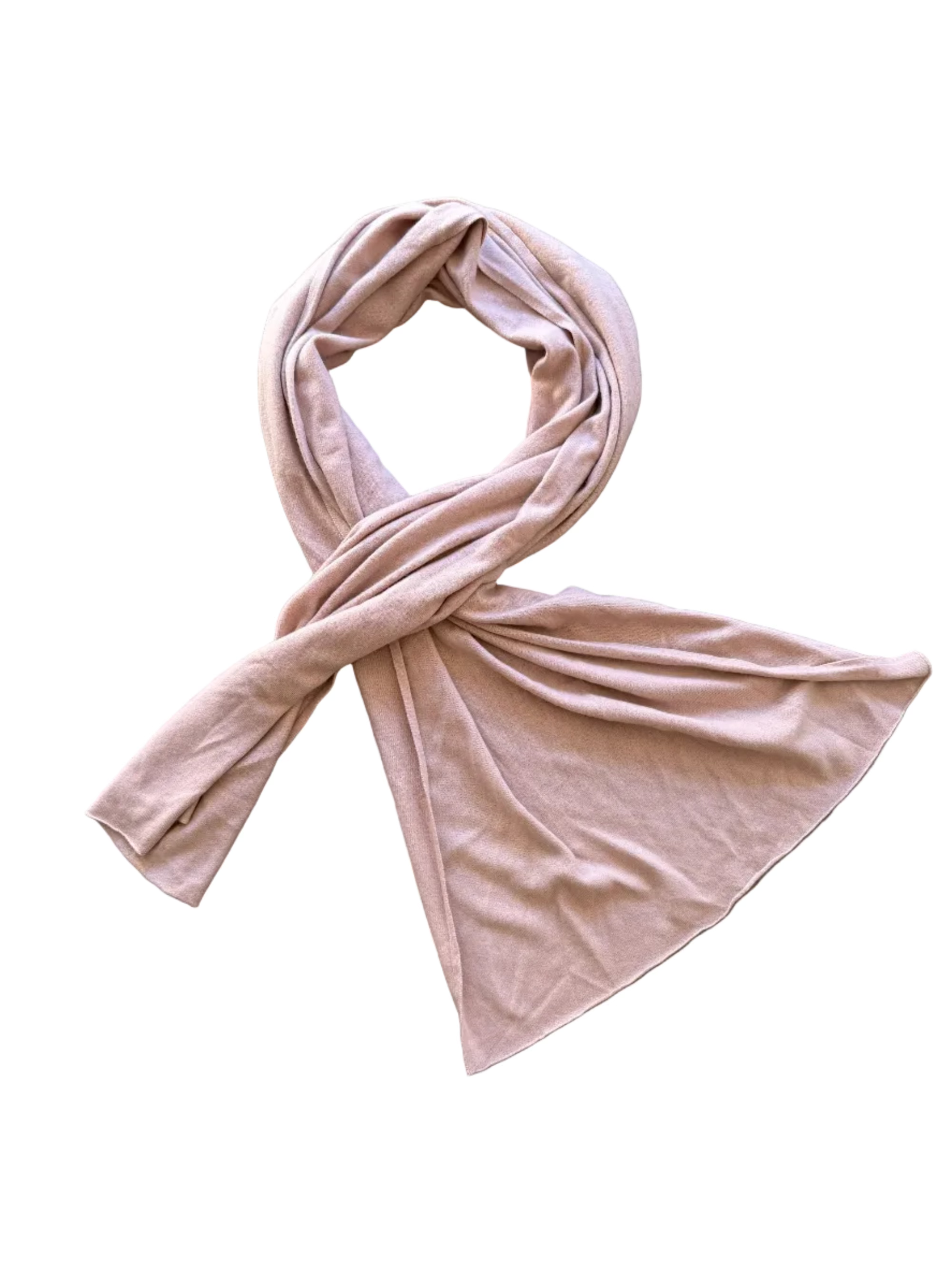 pink garnet hill cashmere pashmina scarf, os