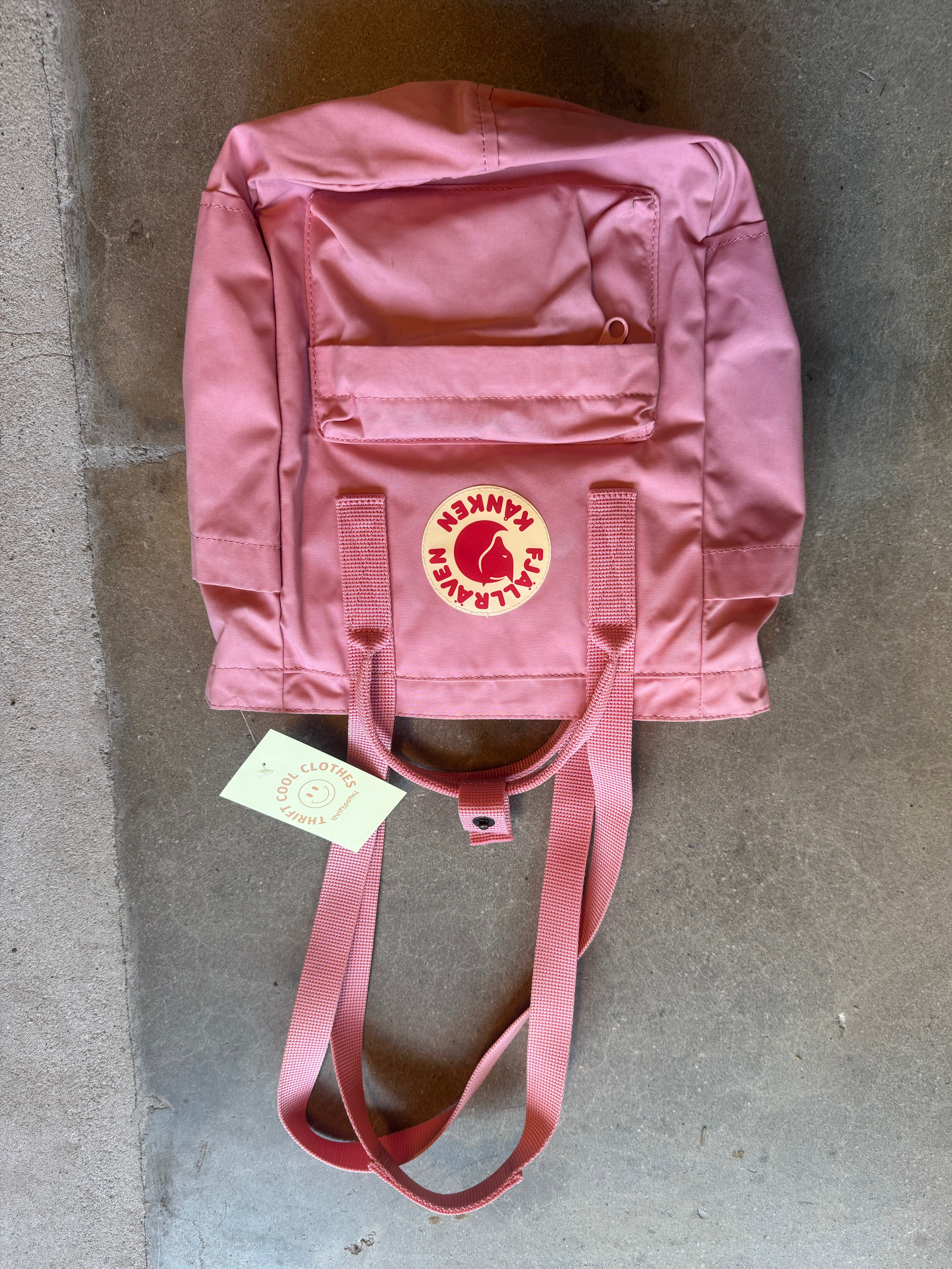 pink fjallraven backpack