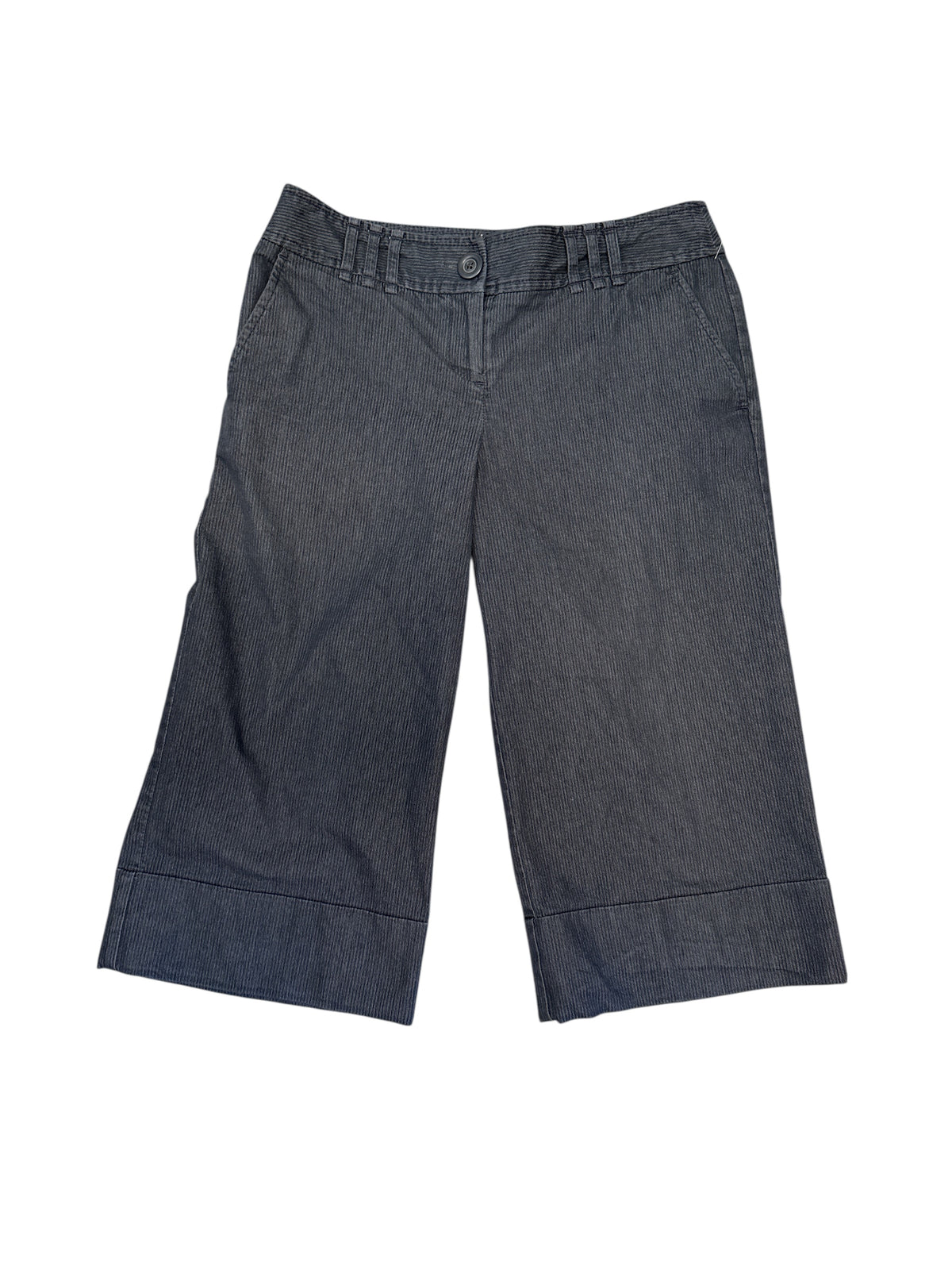 gray black loft long shorts, 4