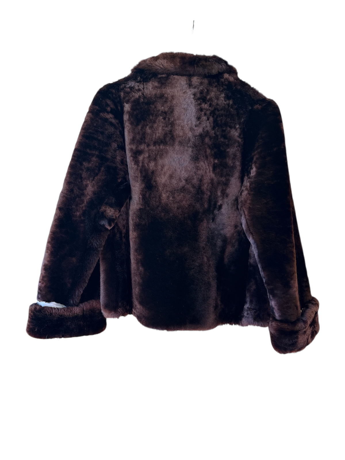 brown the smart shop fur coat
