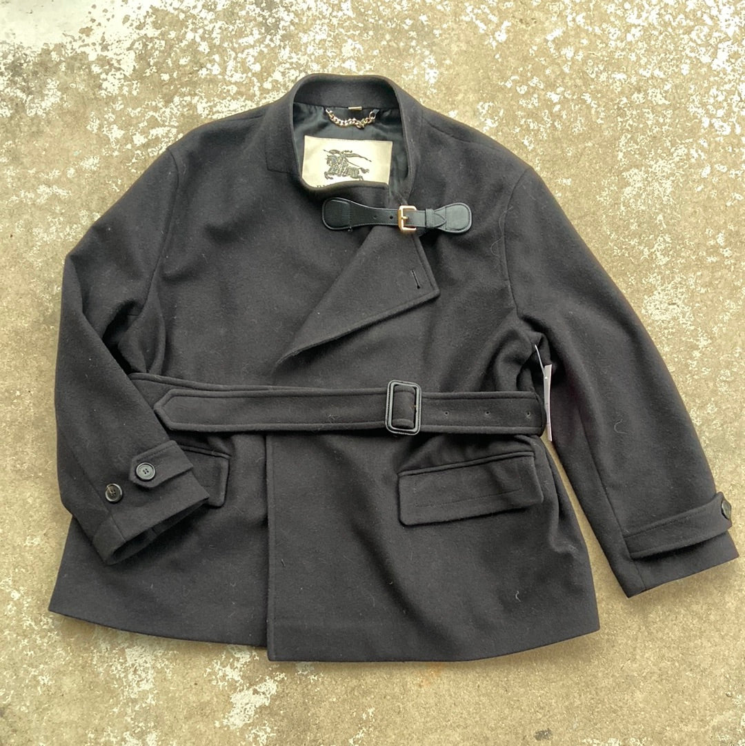 Black Burberry Buckle detail jacket, 8