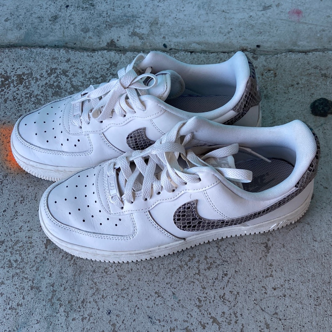 White nike Snakeprint Air Force, 7