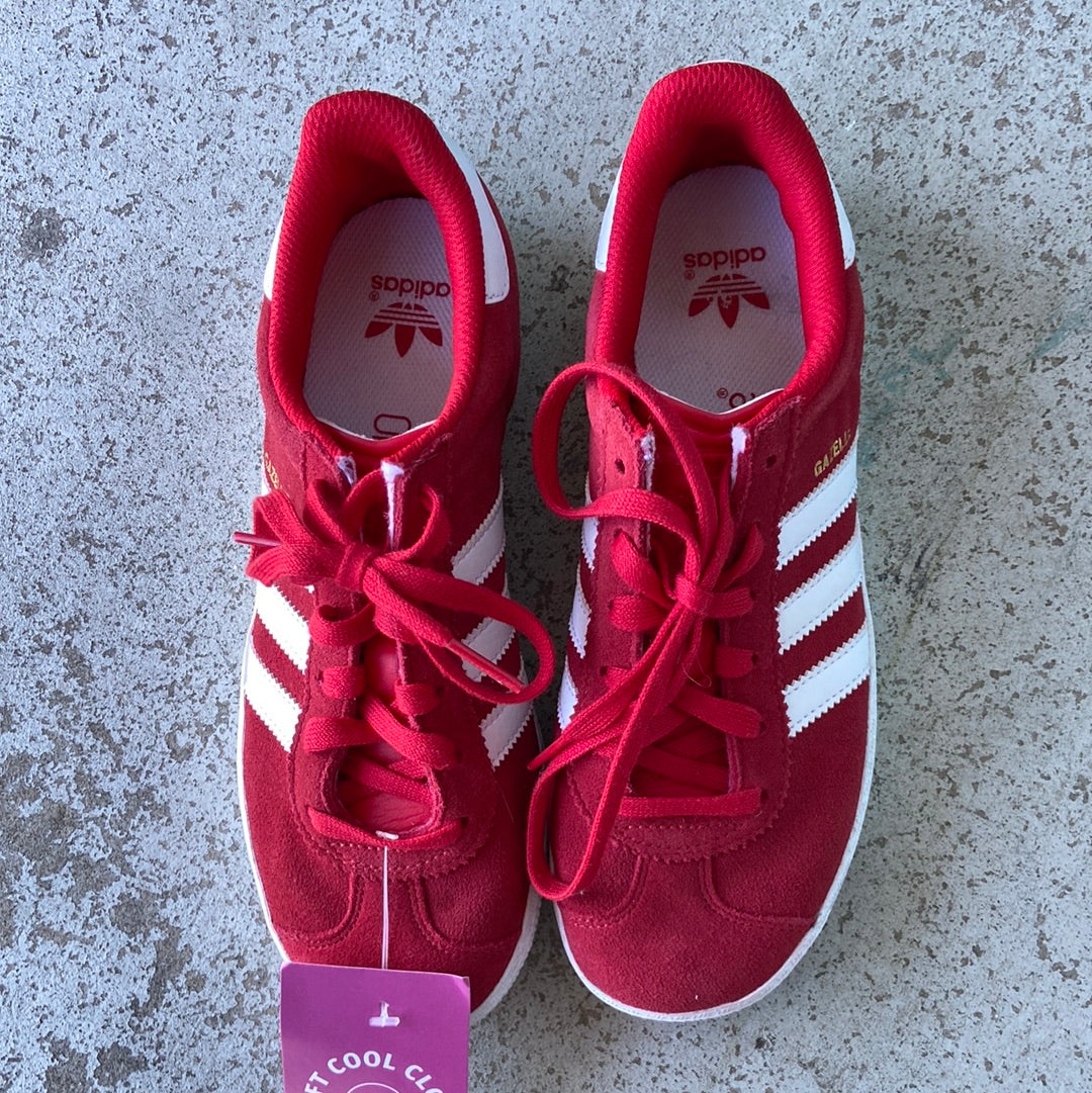 Red Adidas Gazelles, 7