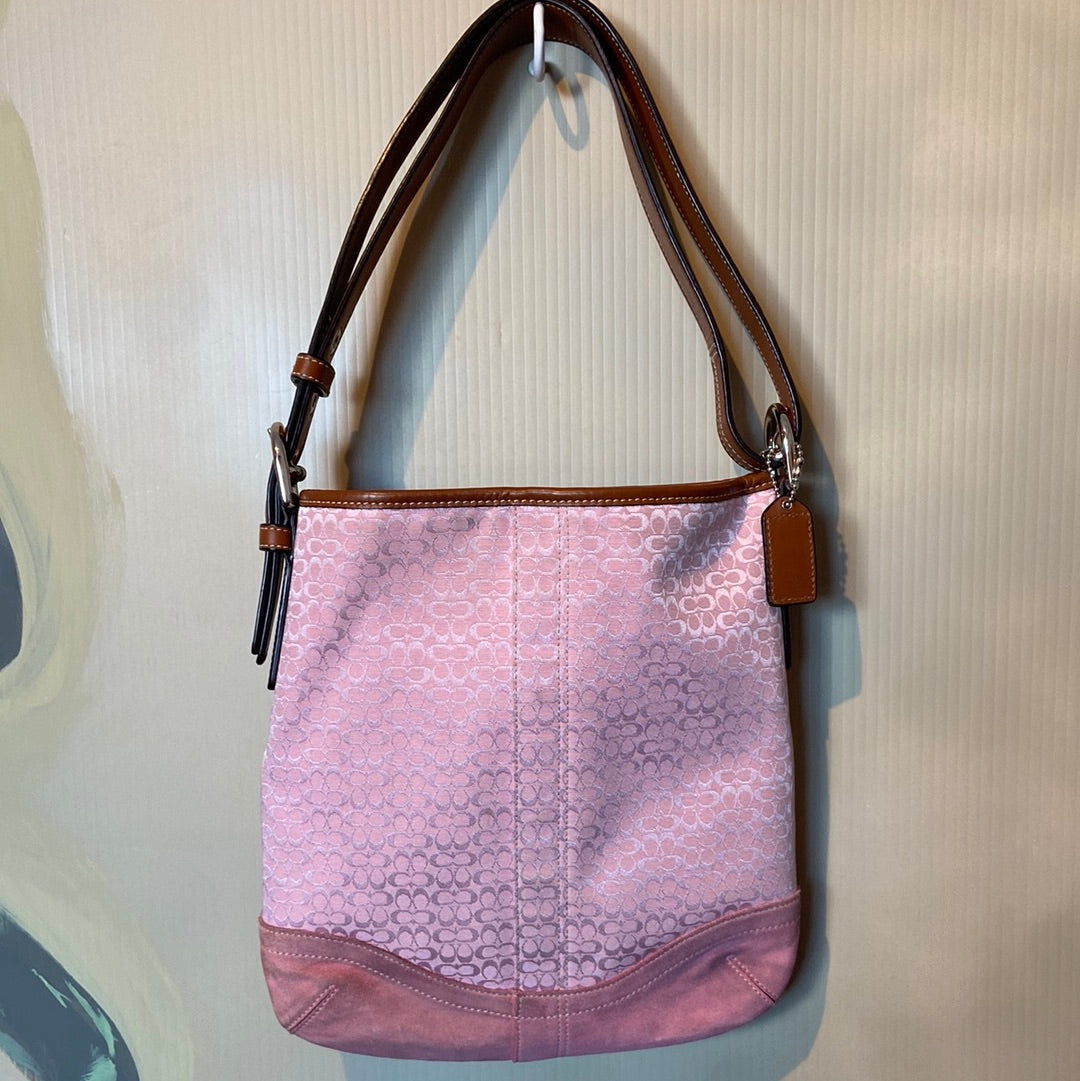 pink coach y2k purse