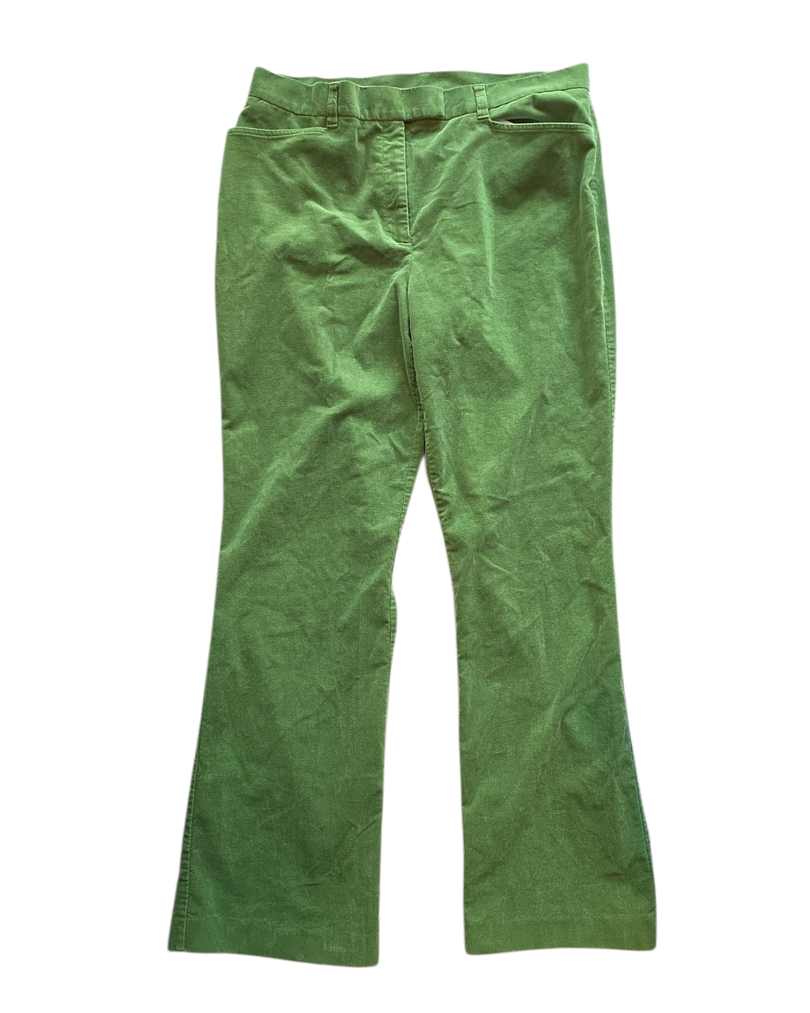 green jones ny cord flare pant, 14