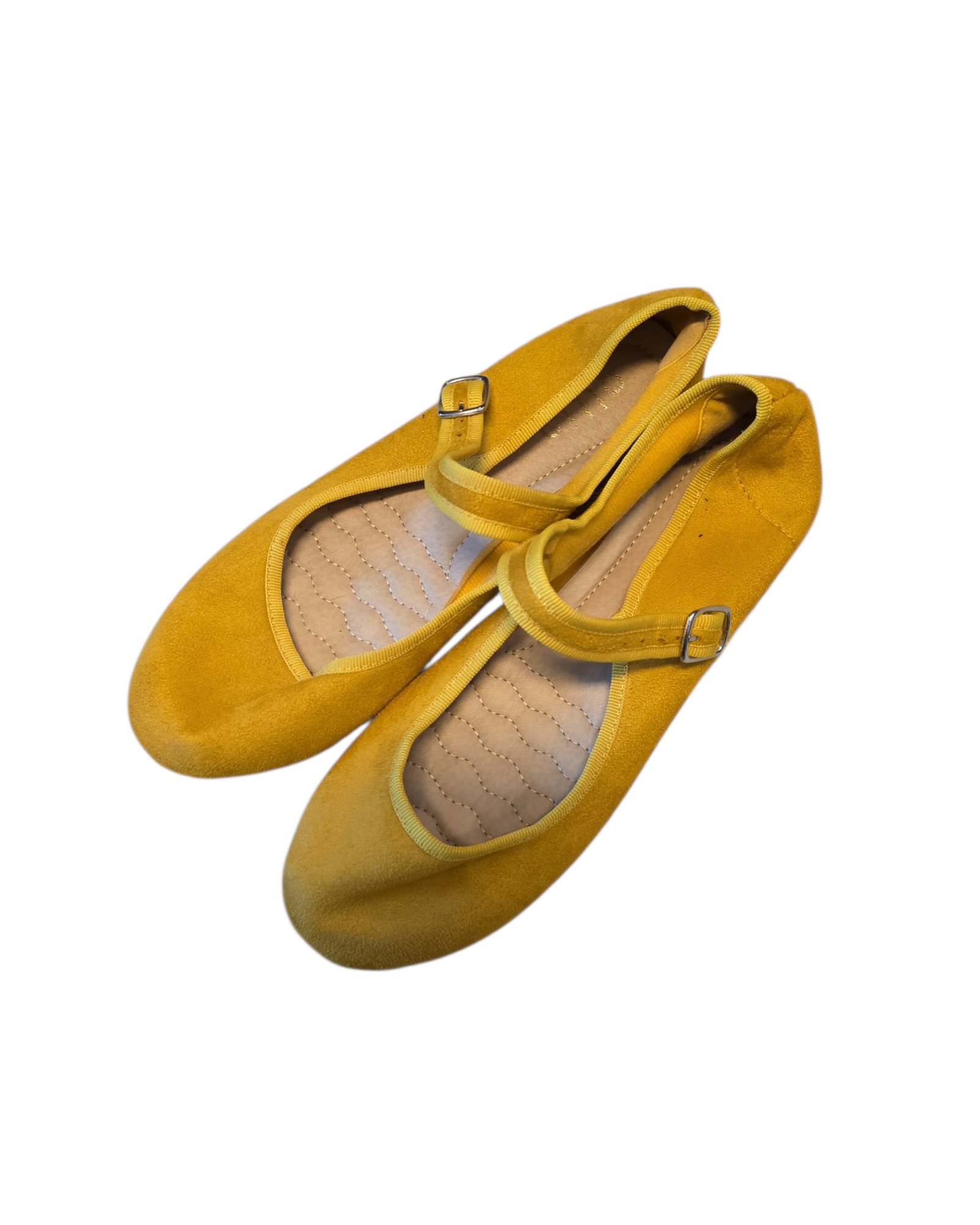 Yellow Ollio Ballet flats, 7.5