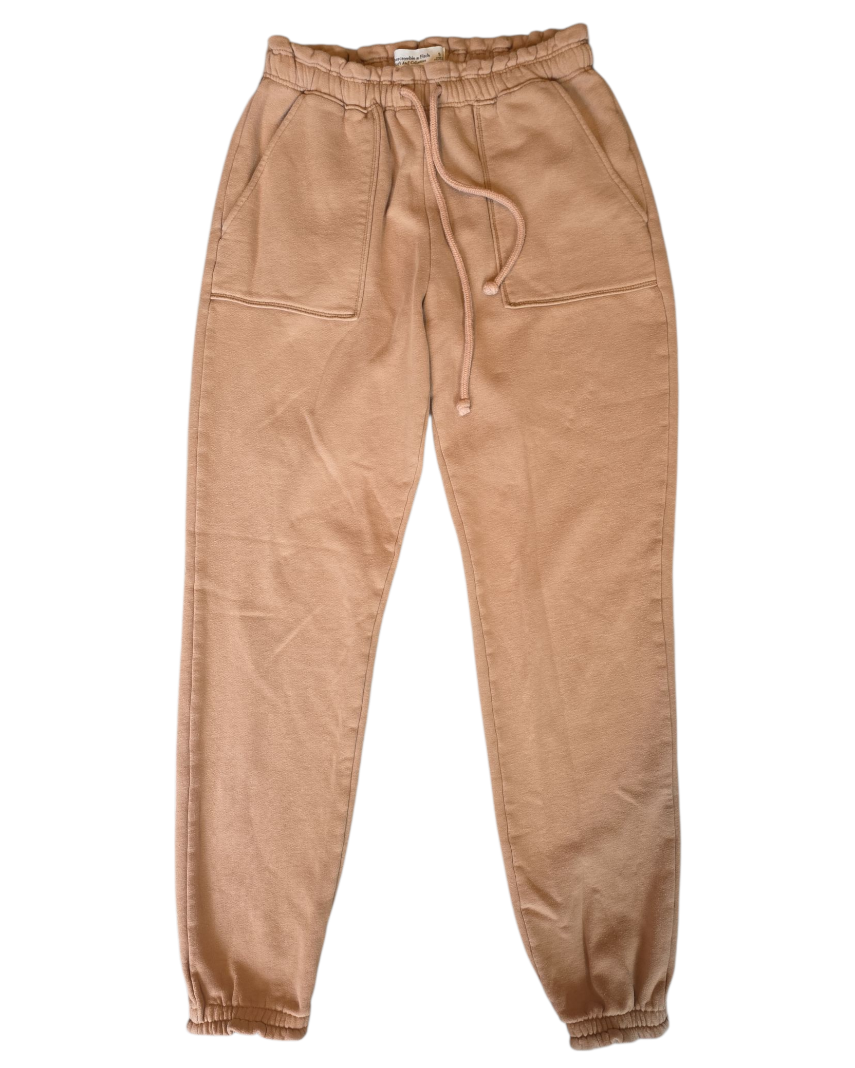 Brown Abercrombie Sweatpants, S