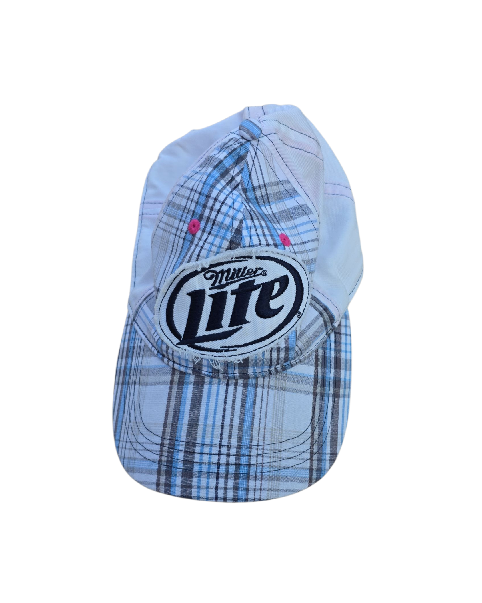 plaid  miller lite