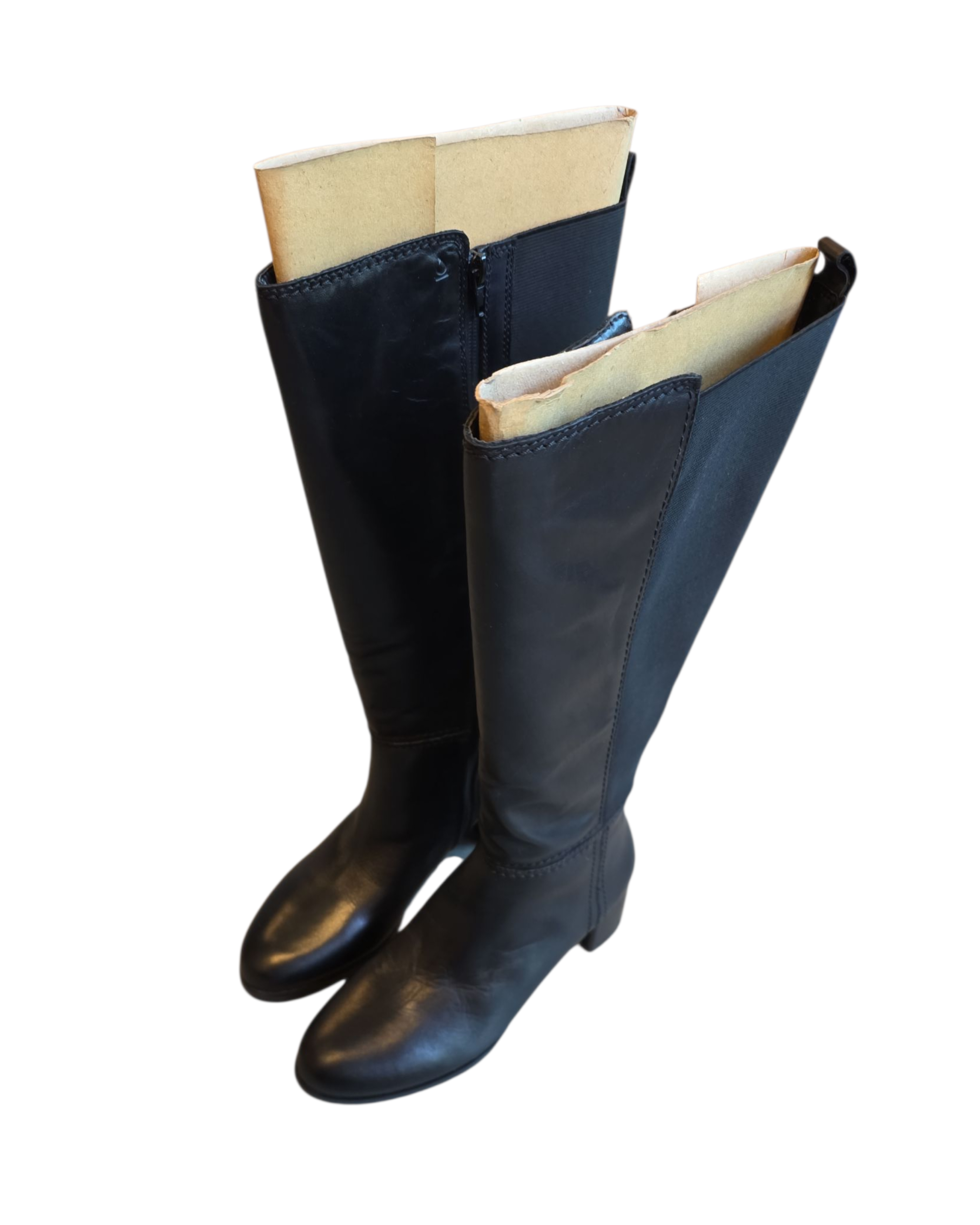 black naturalizer boots, 8 wc