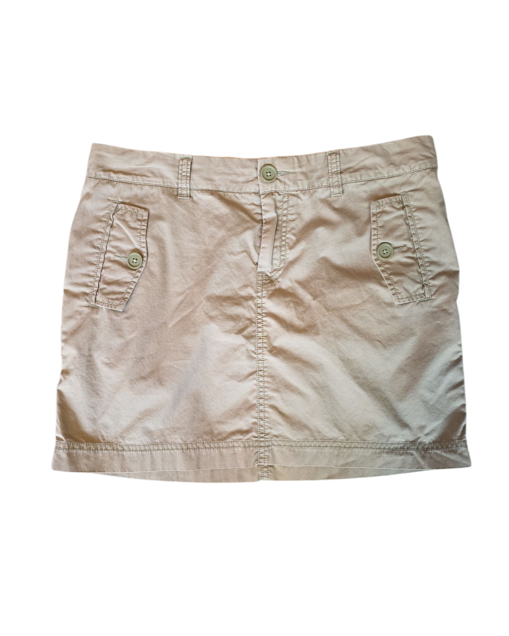 brown gap skort, 8