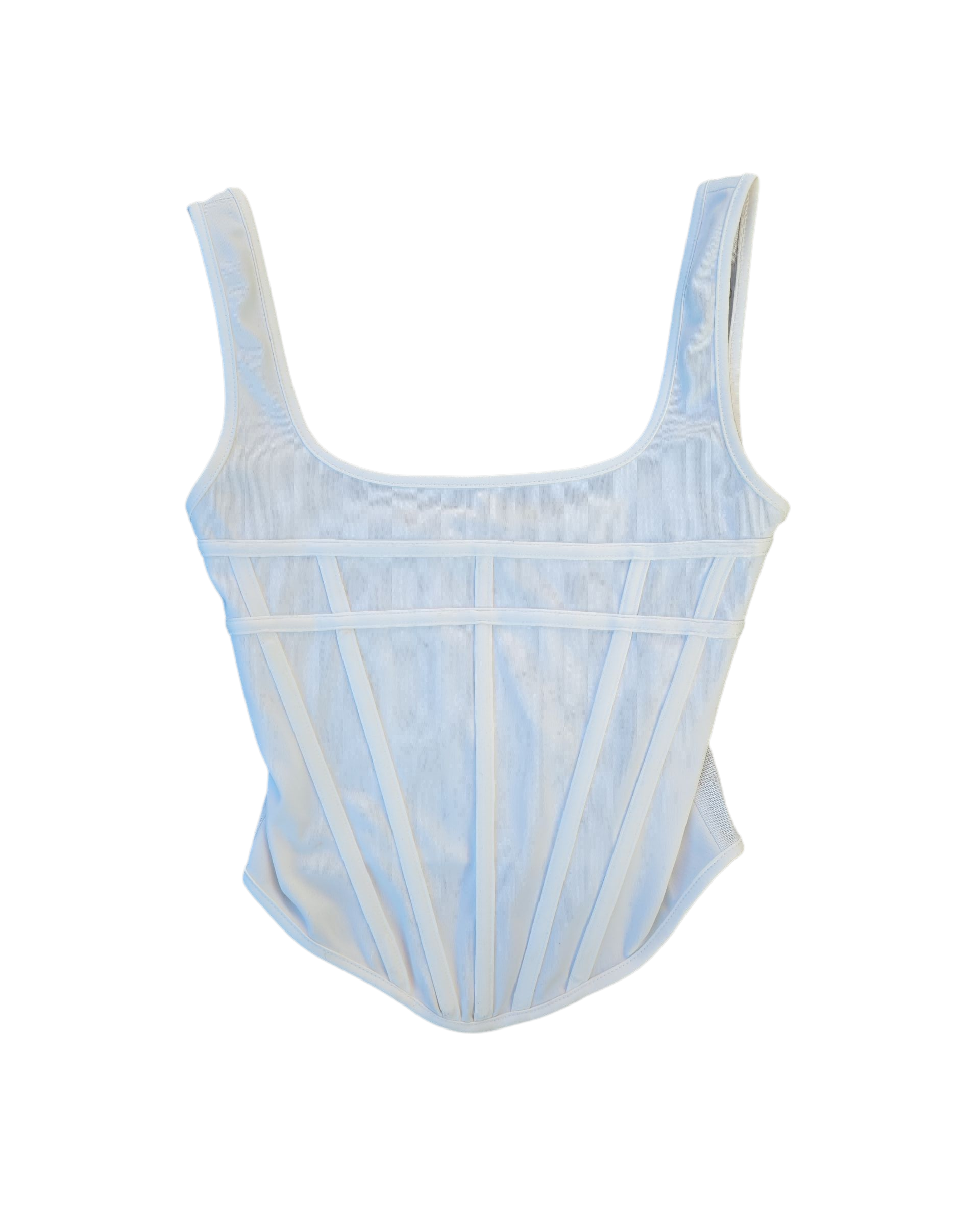 White Princess Polly Corset tank, 2