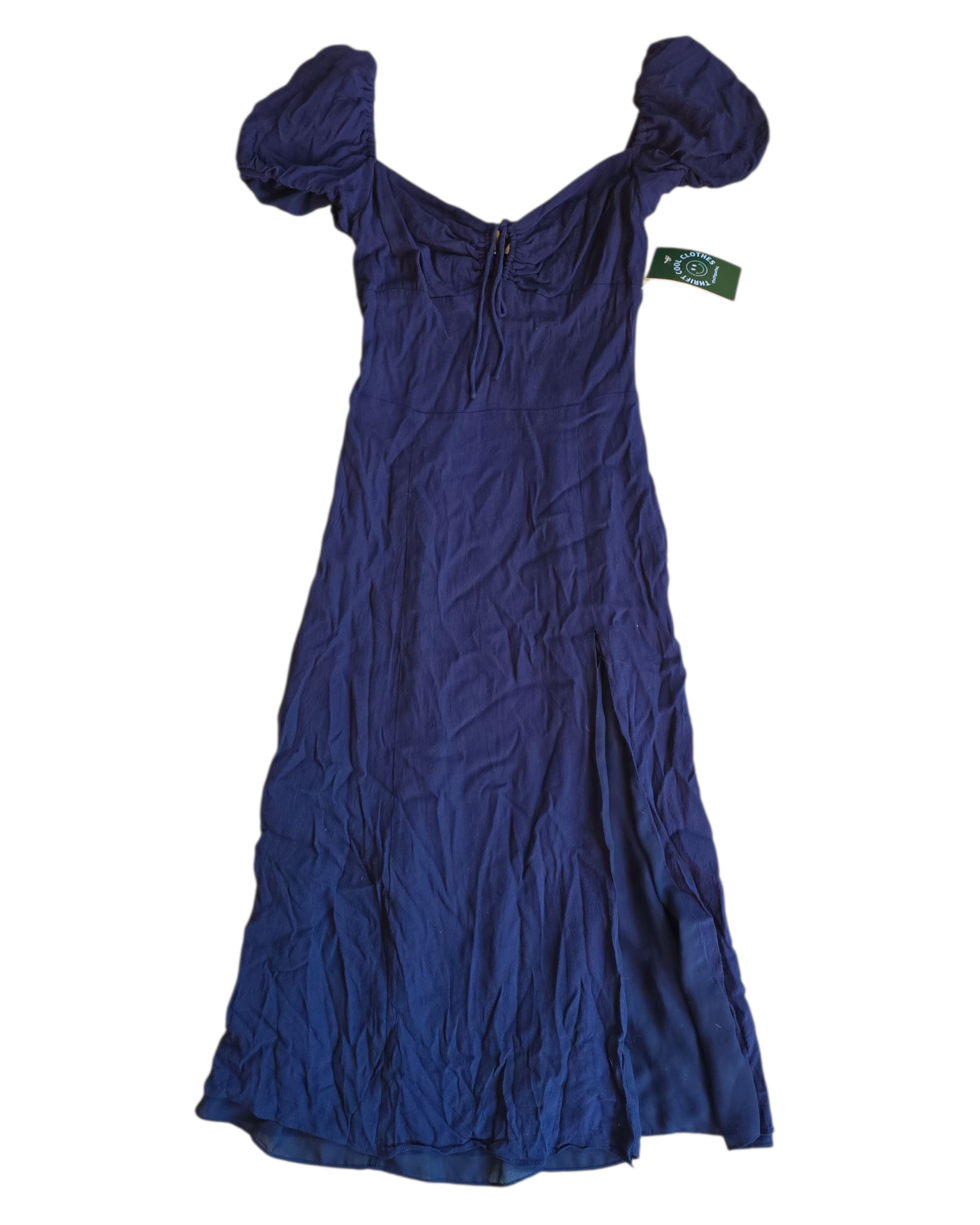 navy wilfred bustier midi dress, 0