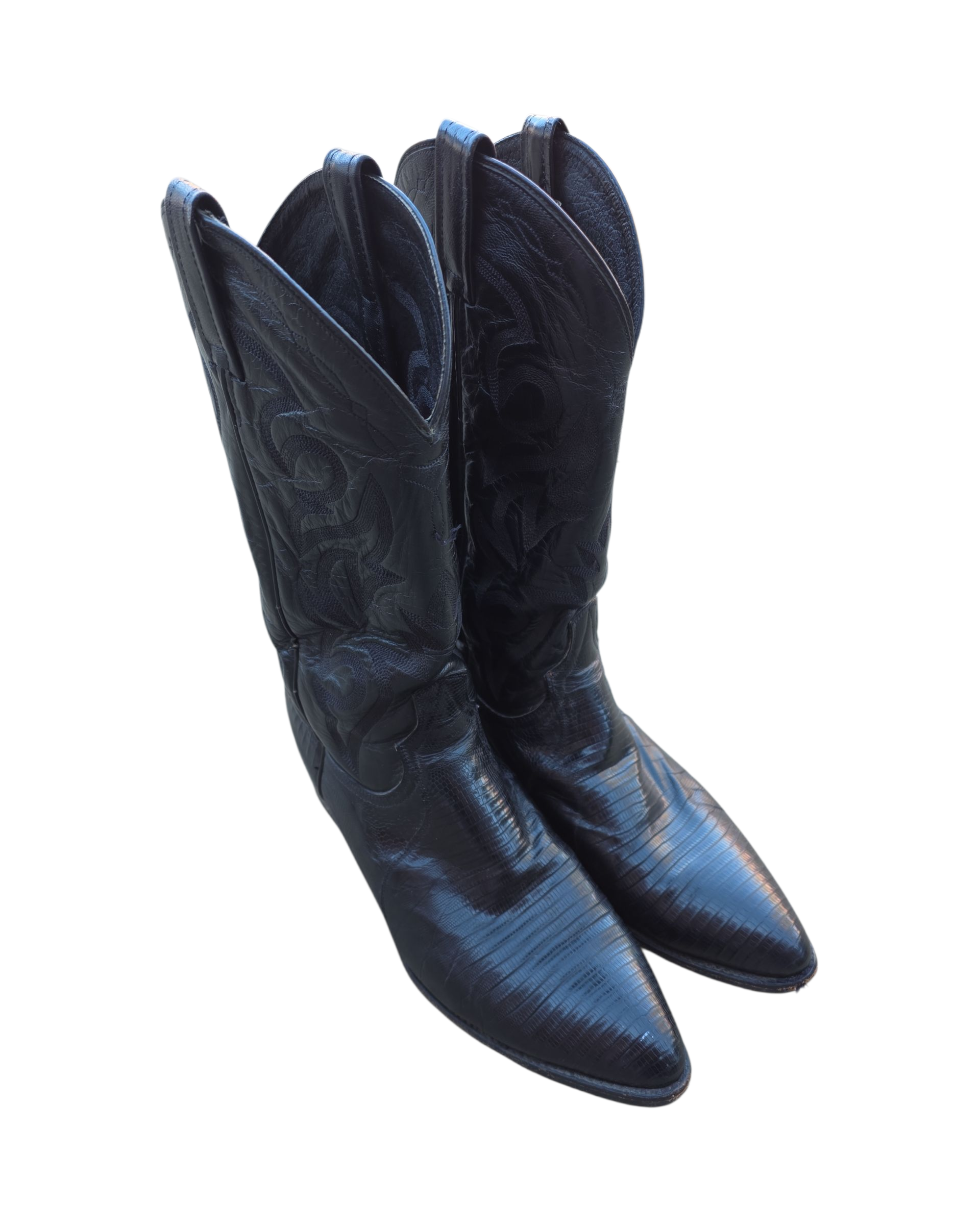 black dan post cowboy boots, 11 mens