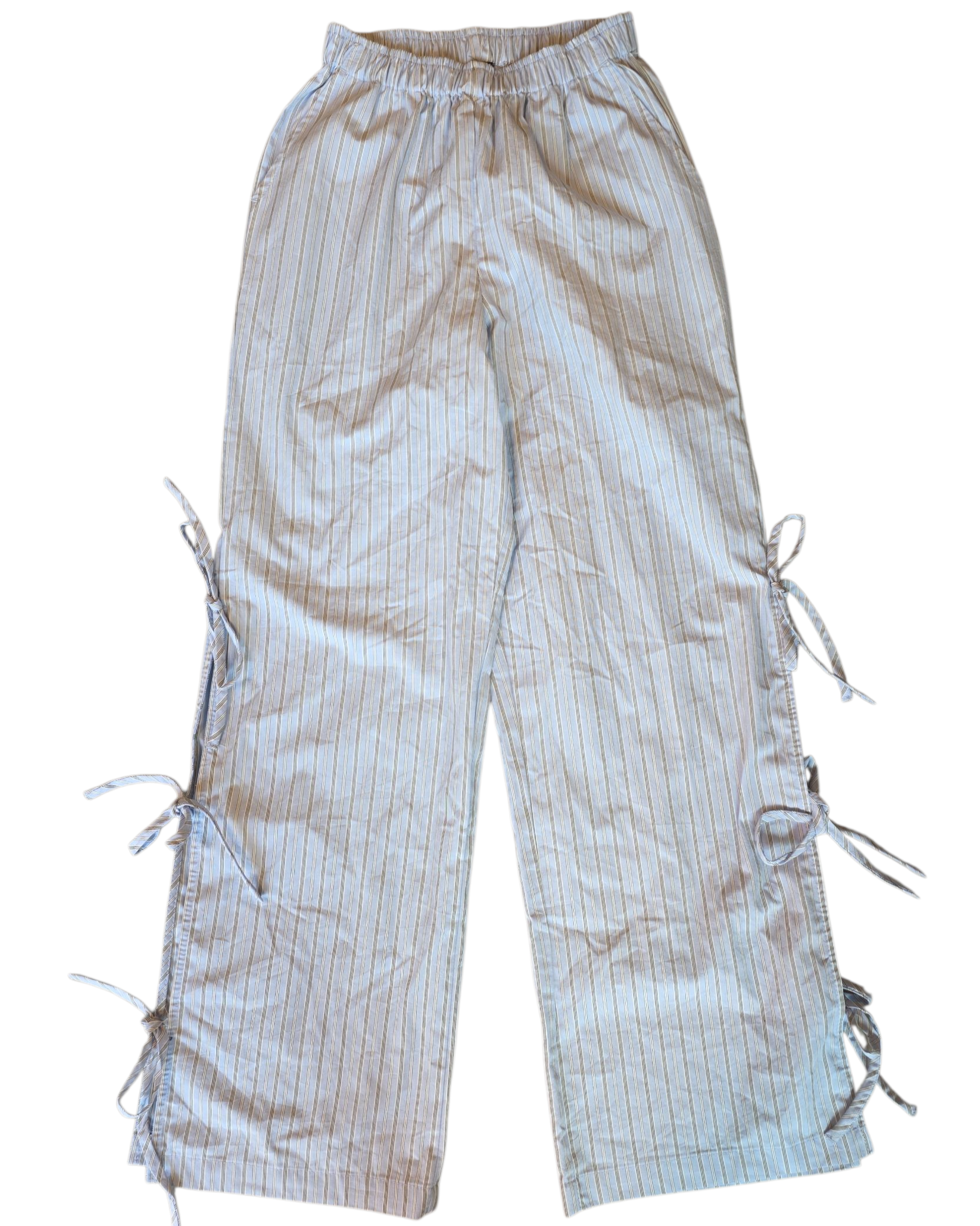 blue wild fable Stripe tie pants, s