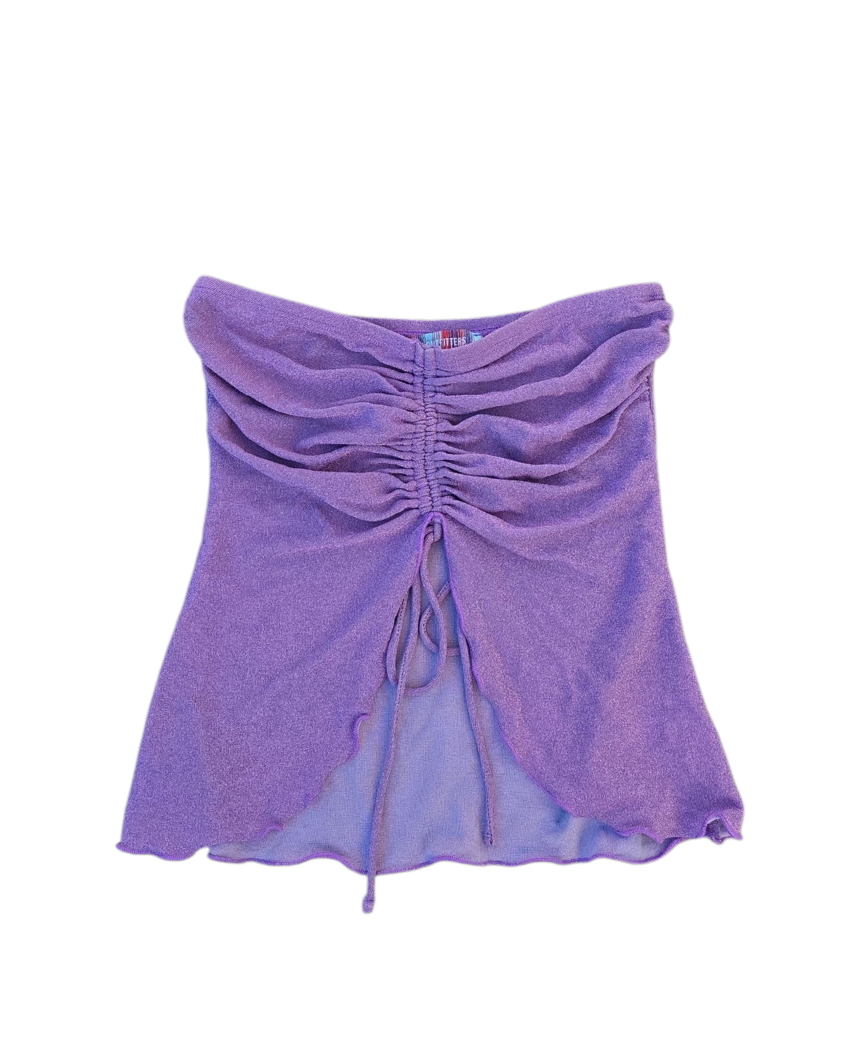 purple urban outfitters sparkly tubie top, S