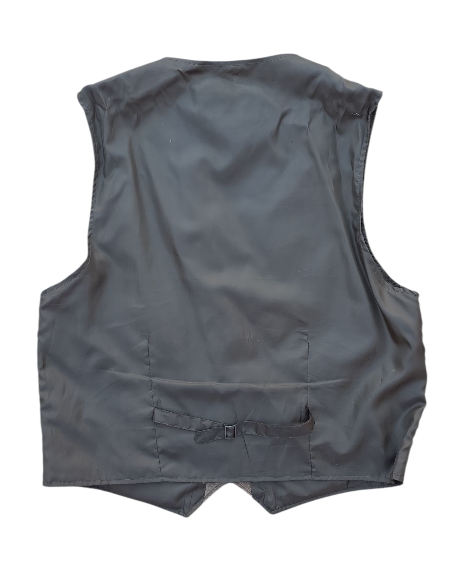 brown wrangler suede vest, xl