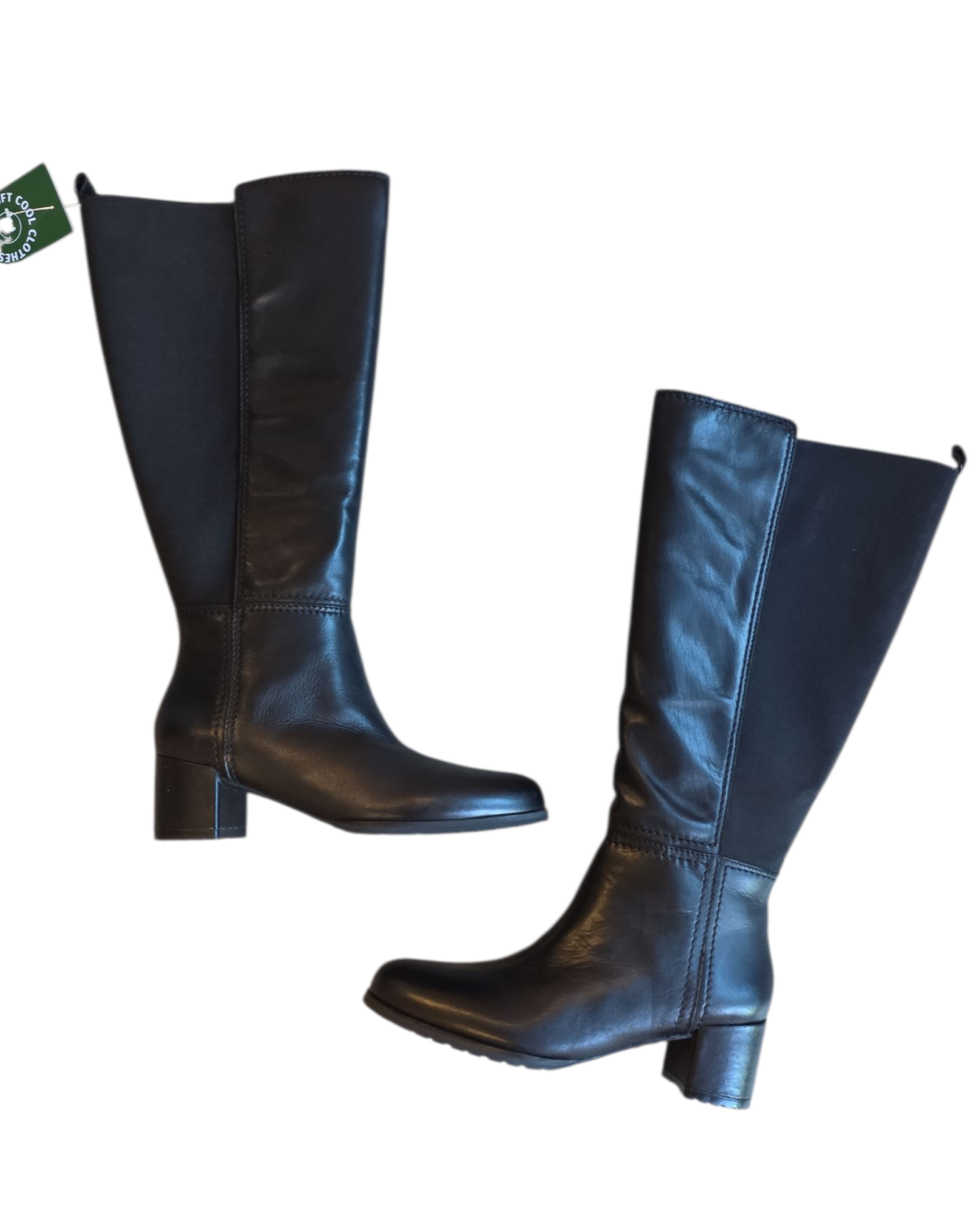 black naturalizer boots, 8 wc