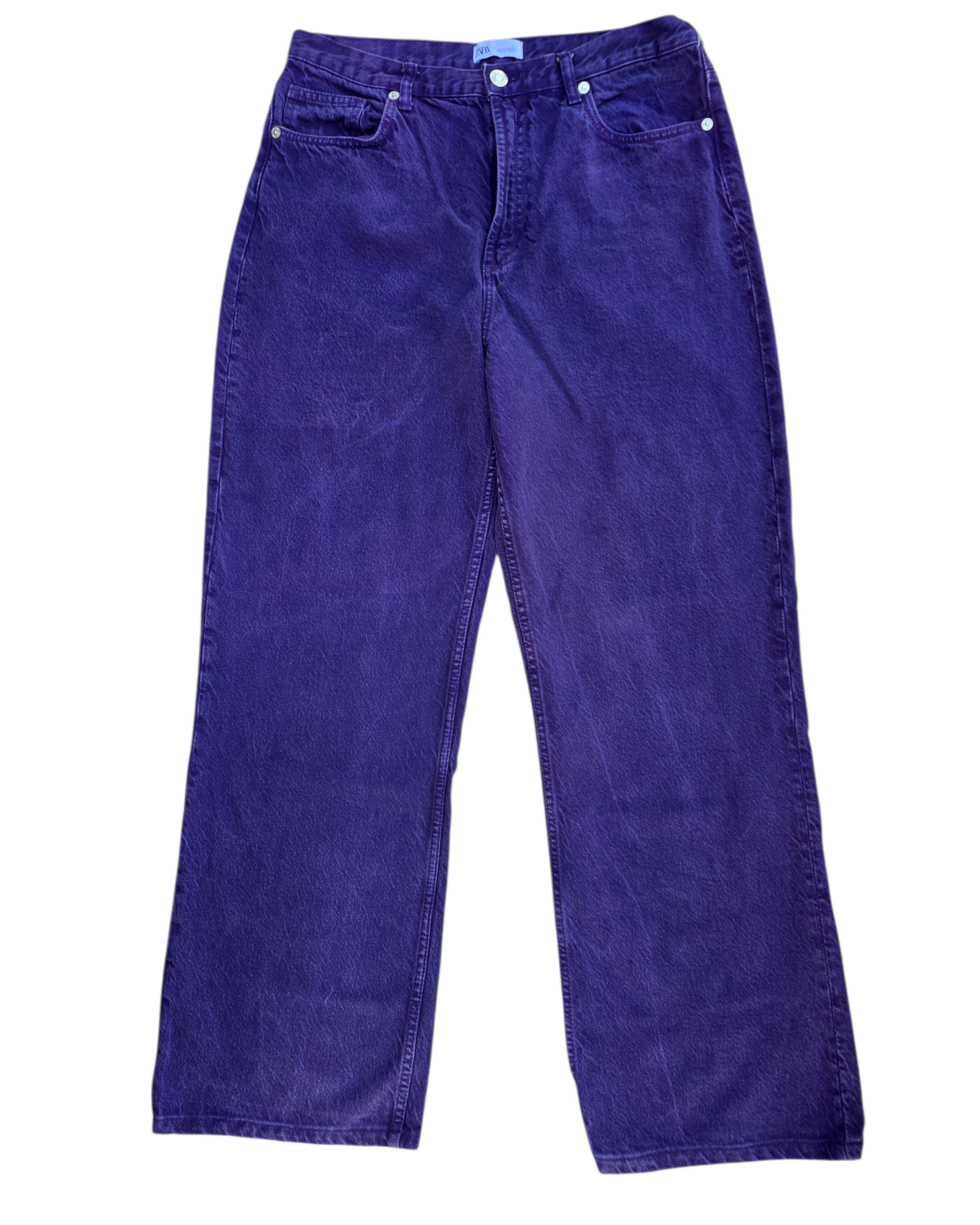 purple zara baggy jeans, 12