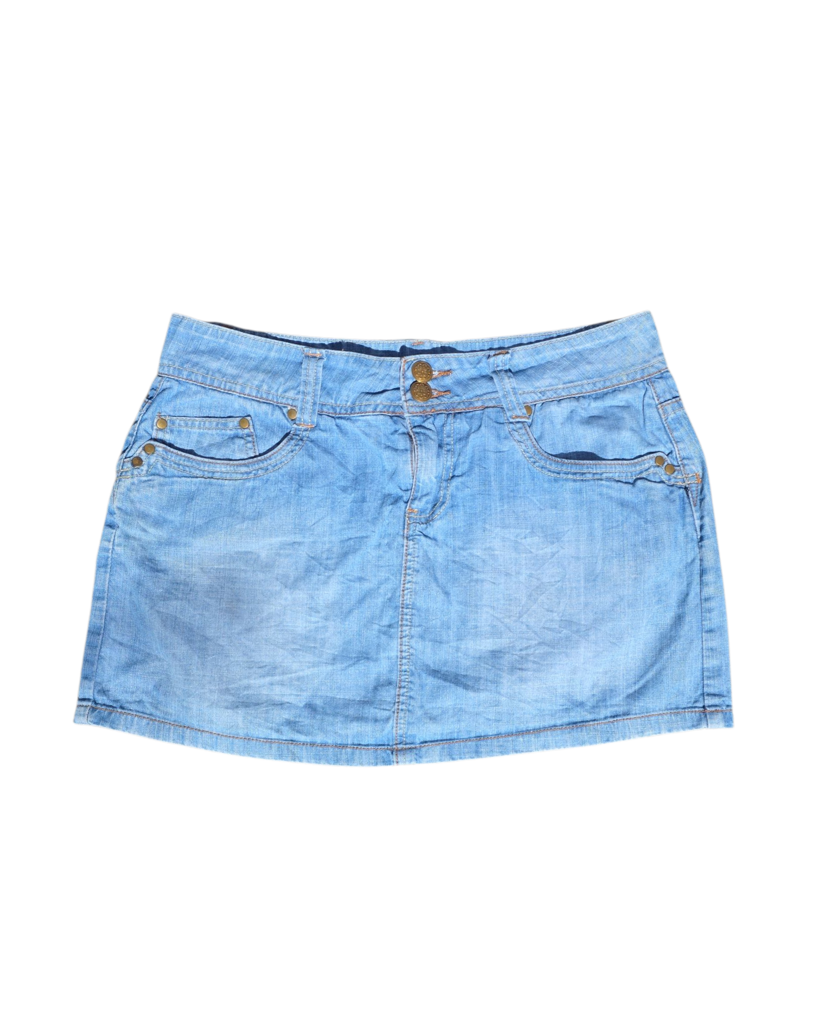 Blue Cache cache Denim mini, 40