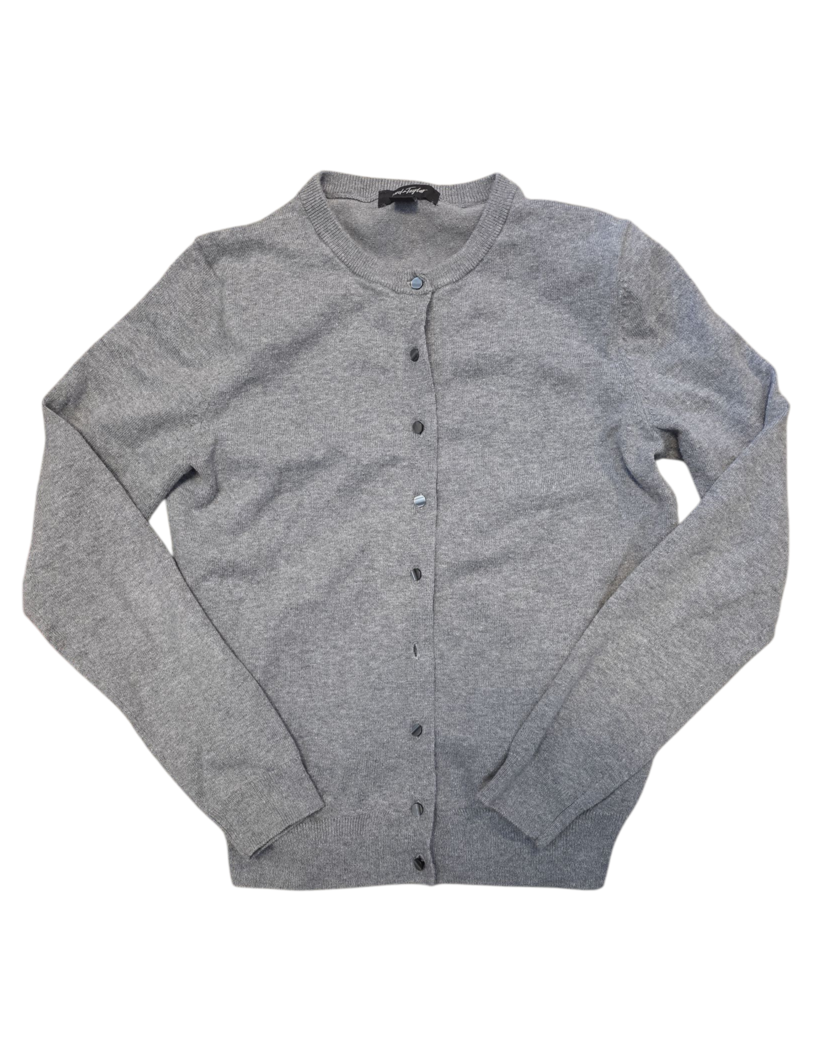 gray lord + taylor cardigan, xs