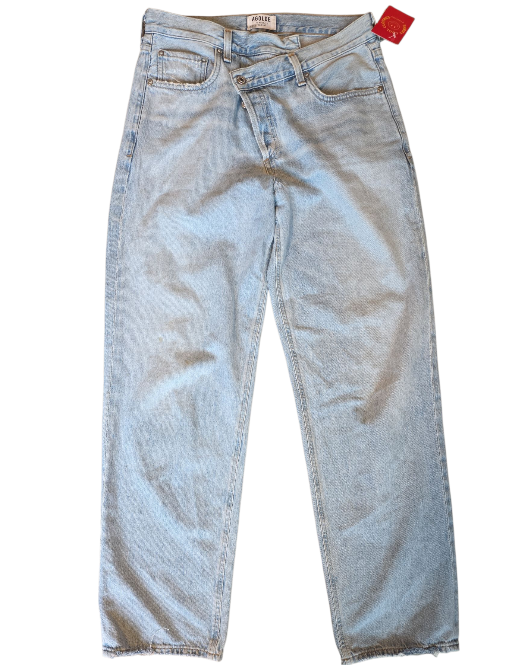 light blue Agolde jeans, 27