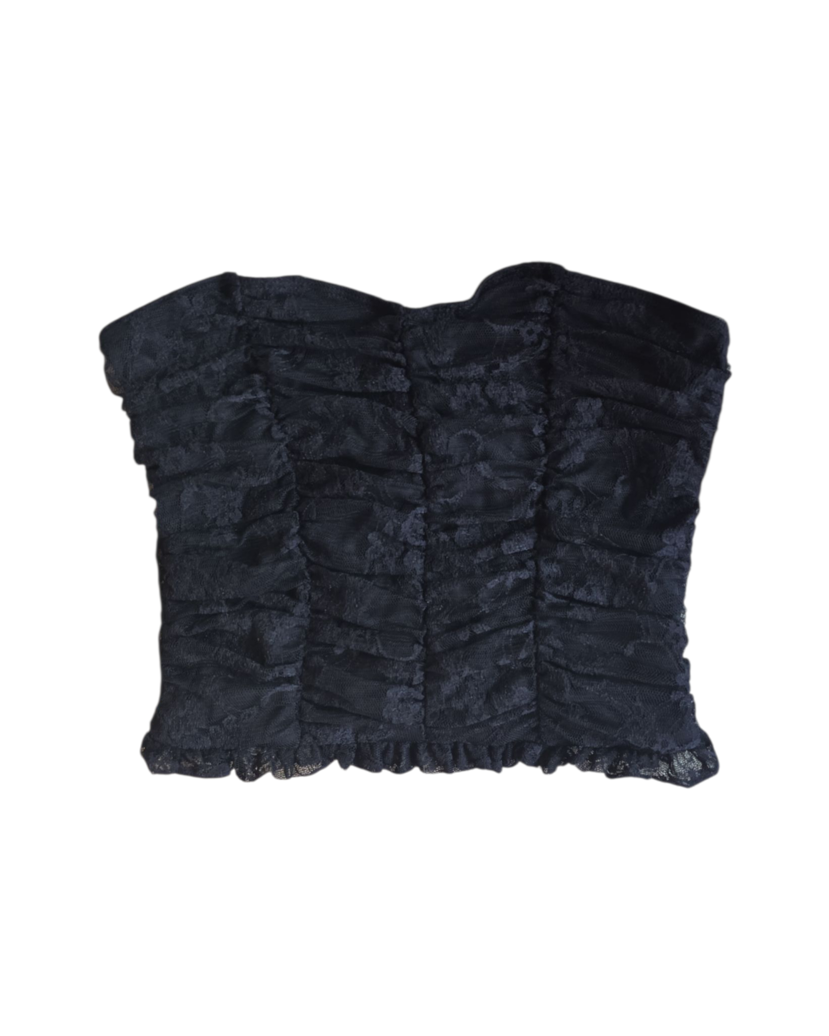 black Urban outfitters lace tube top, s