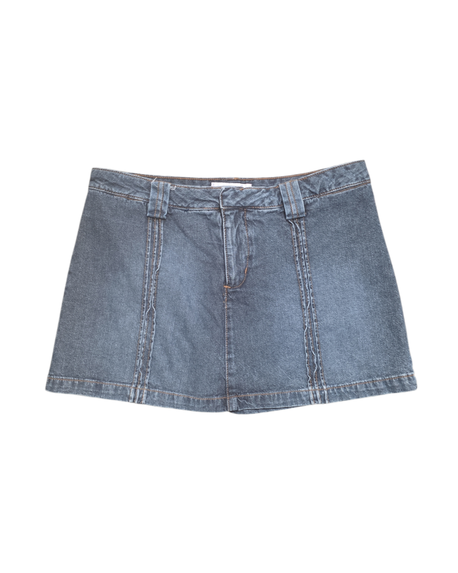 blue xhilaration denim mini skirt, 7